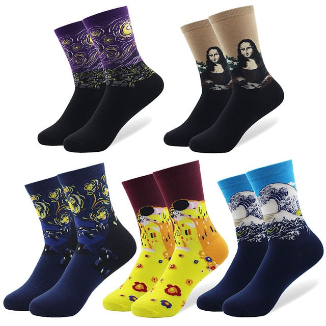 Le Coffret des Maîtres — 5 Paires de Chaussettes d’Art — vue 12 | Artelure