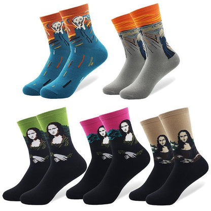 Le Coffret des Maîtres — 5 Paires de Chaussettes d’Art — vue 4 | Artelure