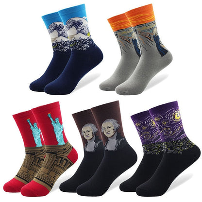 Le Coffret des Maîtres — 5 Paires de Chaussettes d’Art — vue 5 | Artelure