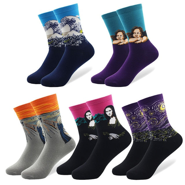 Le Coffret des Maîtres — 5 Paires de Chaussettes d’Art — vue 6 | Artelure