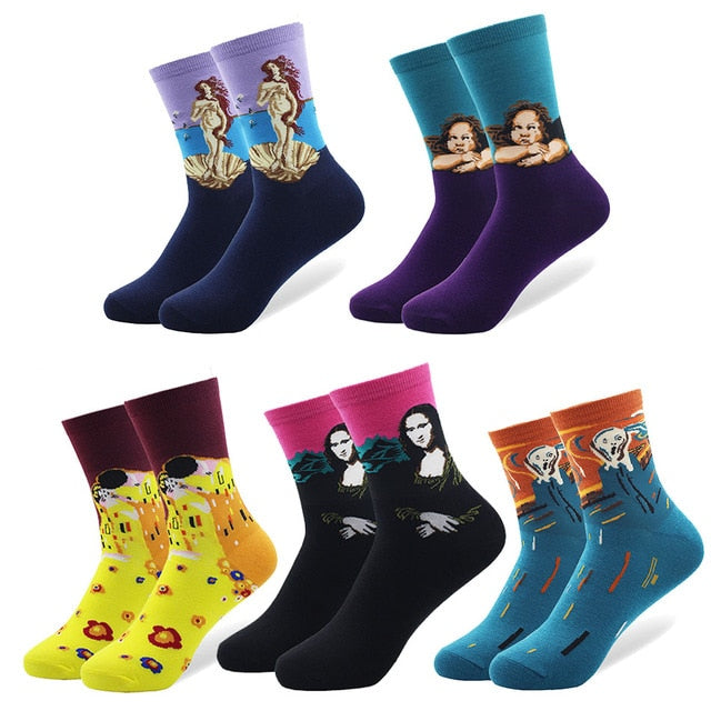 Le Coffret des Maîtres — 5 Paires de Chaussettes d’Art — vue 7 | Artelure