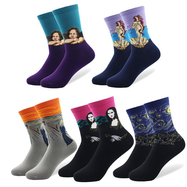 Le Coffret des Maîtres — 5 Paires de Chaussettes d’Art — vue 8 | Artelure