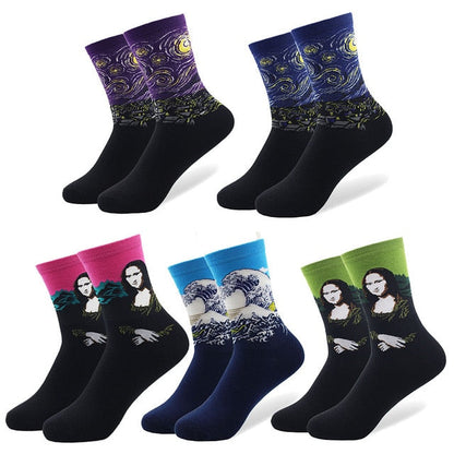 Le Coffret des Maîtres — 5 Paires de Chaussettes d’Art — vue 9 | Artelure