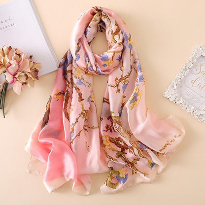 Floraison d’Amandier — Foulard Galerie — vue 8 | Artelure