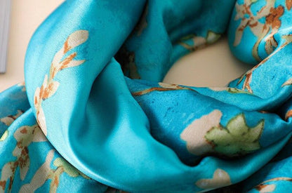 Floraison d’Amandier — Foulard Galerie — vue 10 | Artelure
