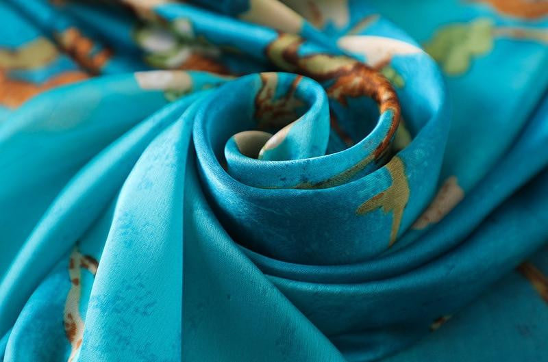 Floraison d’Amandier — Foulard Galerie — vue 9 | Artelure