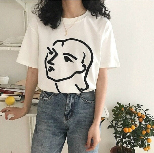 Ligne de Visage — T-shirt Atelier — vue 1 | Artelure