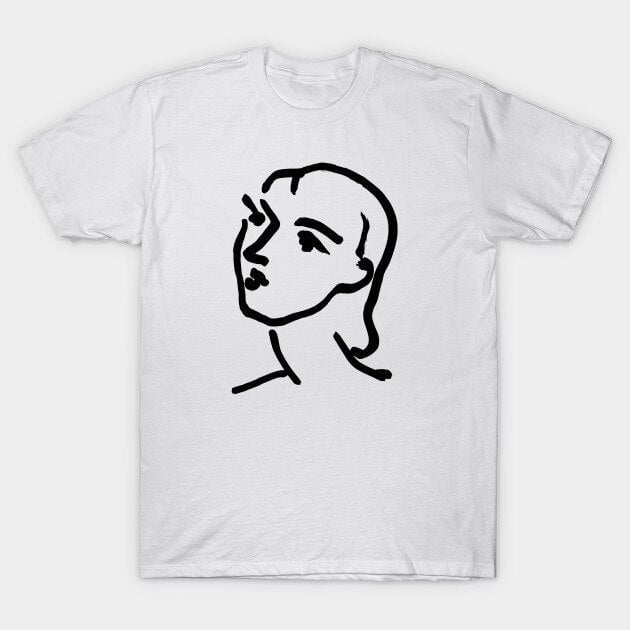 Ligne de Visage — T-shirt Atelier — vue 3 | Artelure